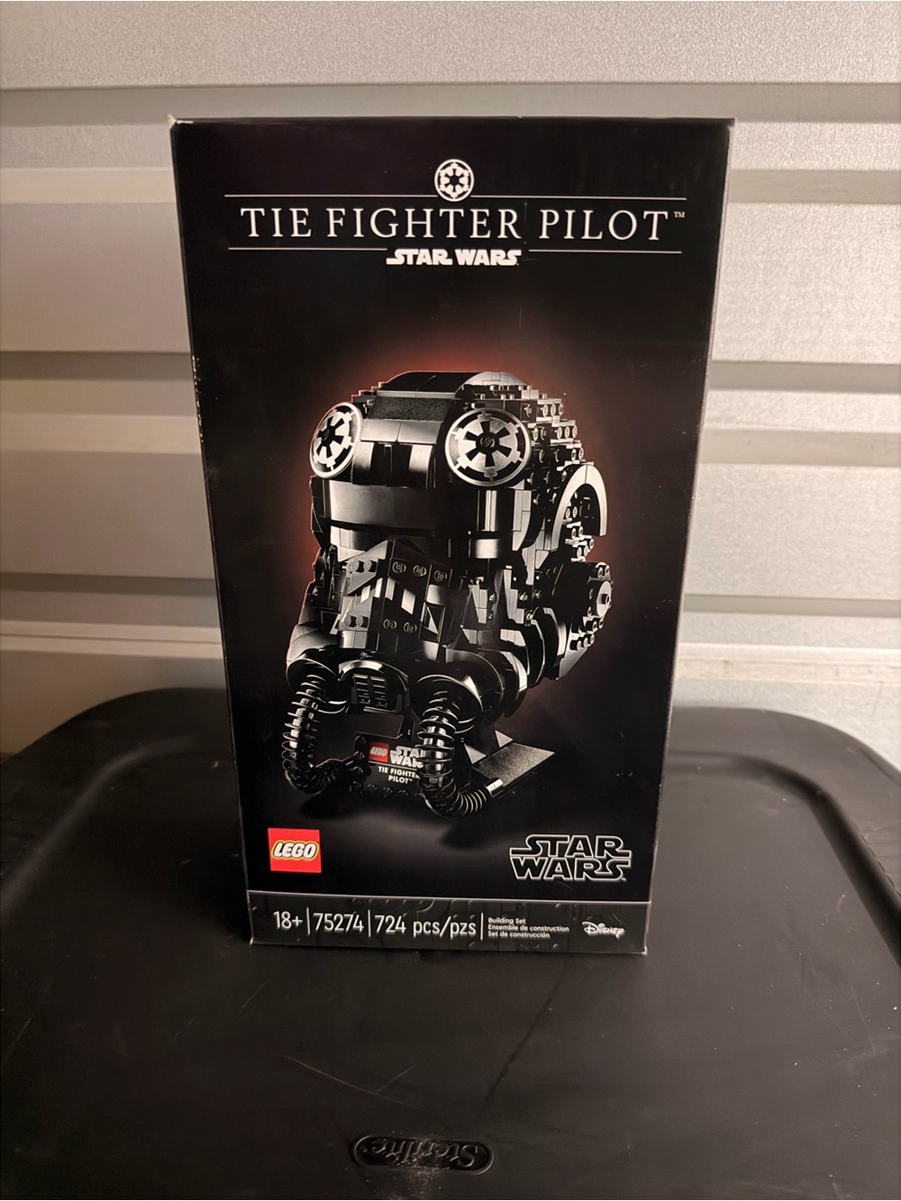 LEGO Star Wars Tie Fighter Pilot Helmet Building Set - Retired & Factory Sealed